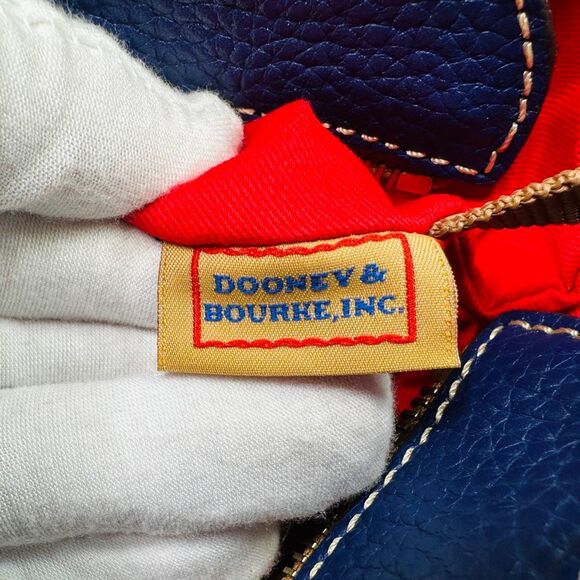 Dooney & Bourke Pebble Grain Small Lexington Shopper Tote - 10” x 12” x 3.5” - Picture 6 of 10